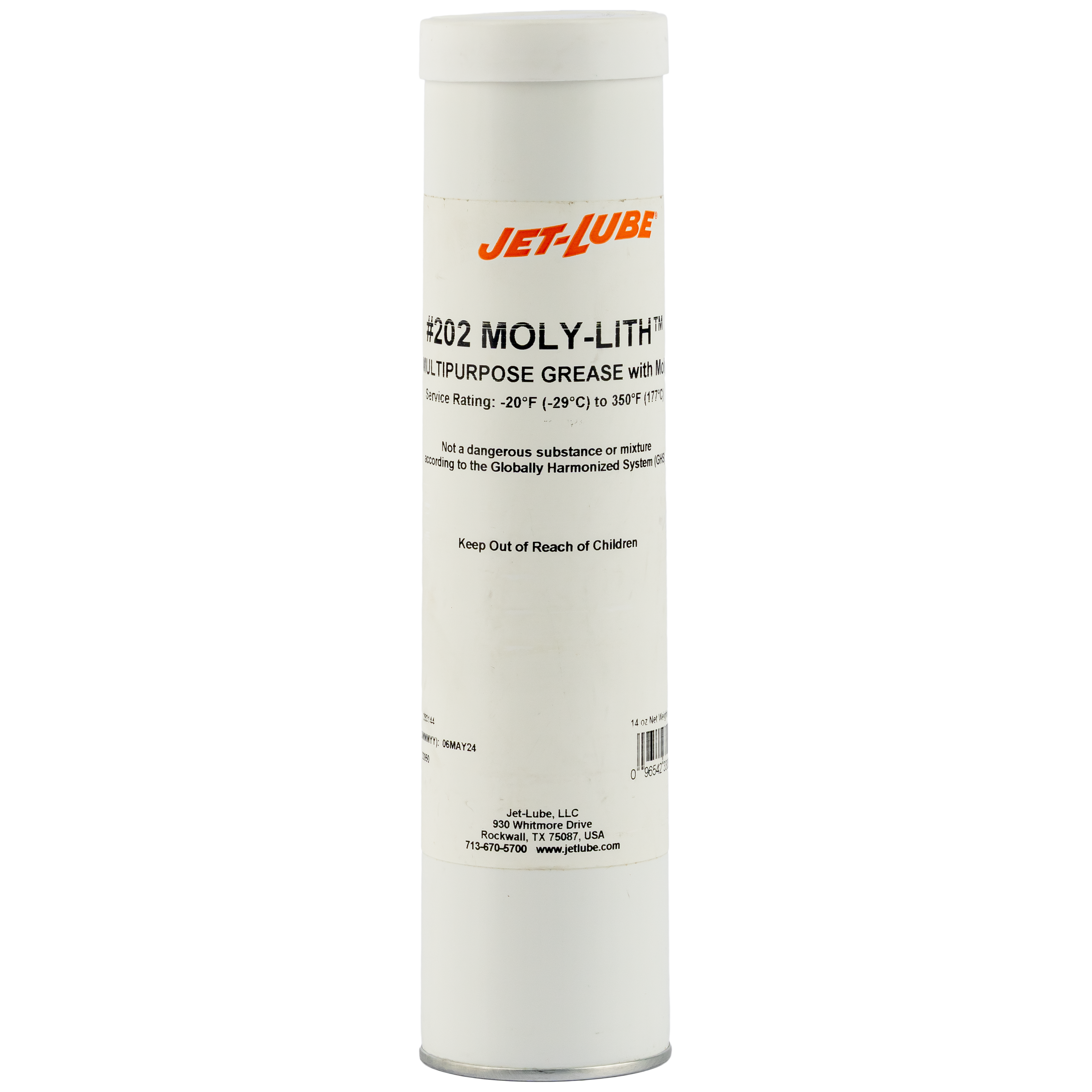 Jet-Lube #202 Moly-Lith Multi-Purpose Grease w/MoS2